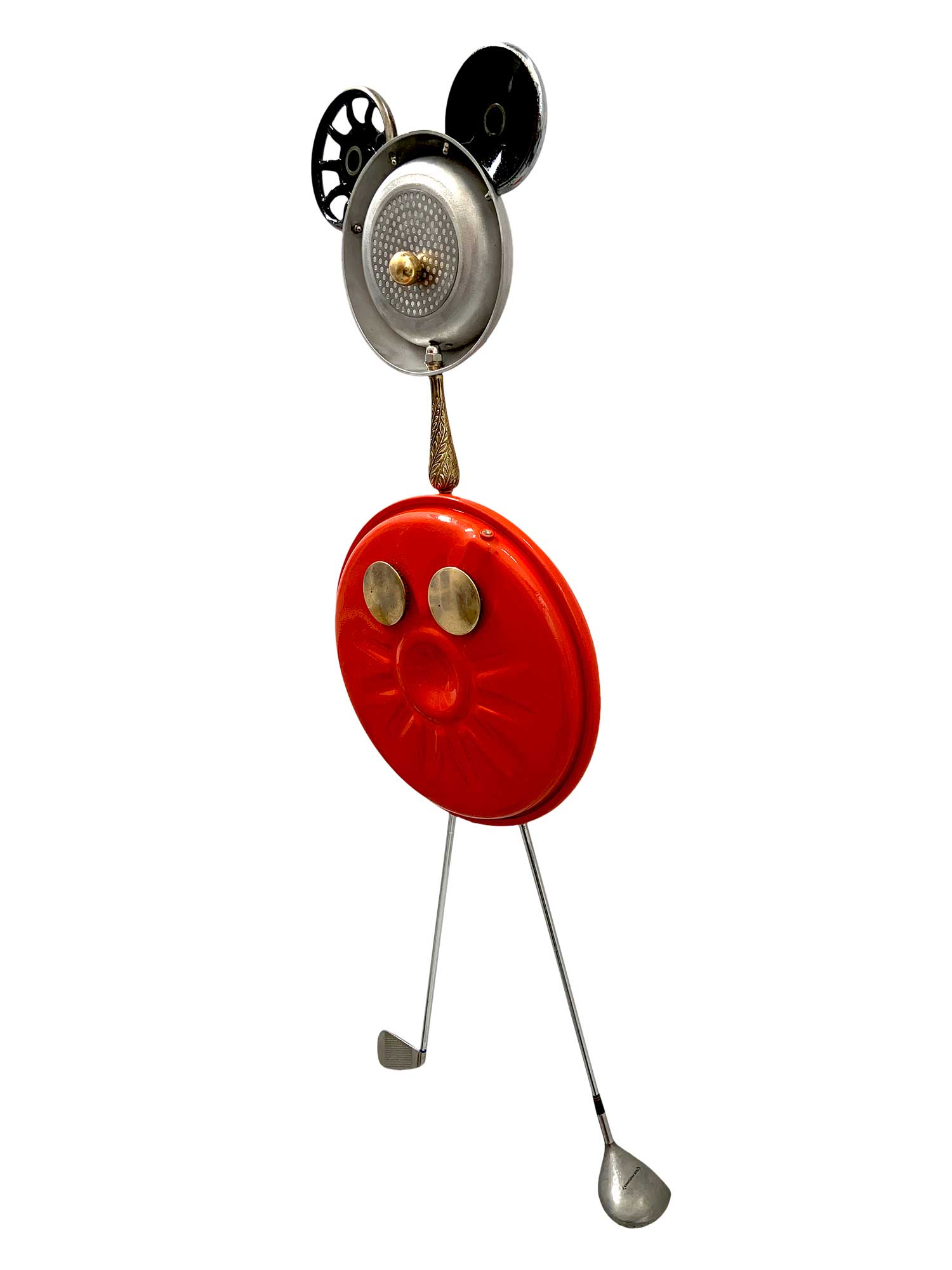Sculpture of Mickey Mouse to hang on the wall