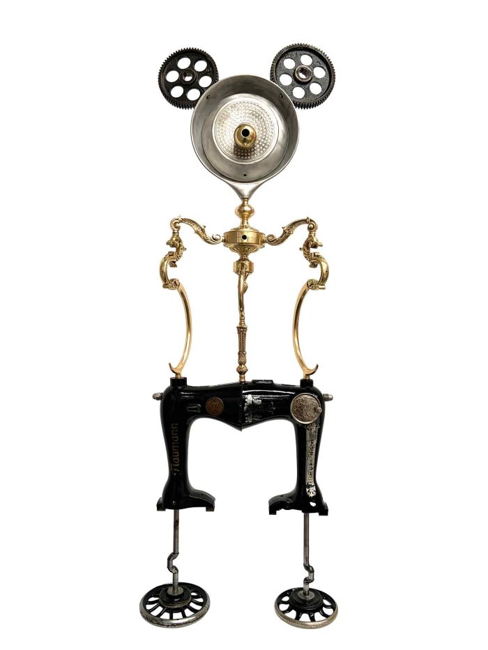 Escultura Mickey Industrial