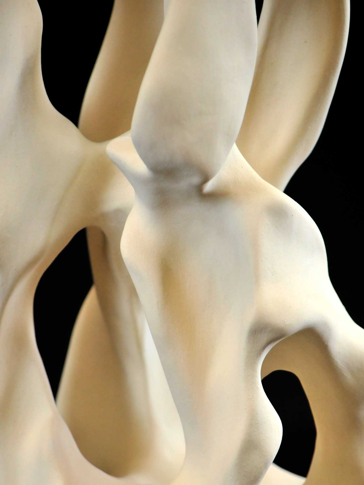 Escultura amb formes orgàniques