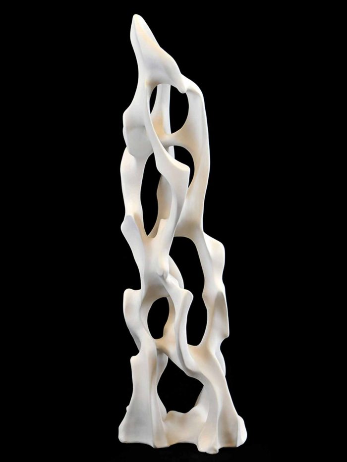 Escultura amb forma orgànica